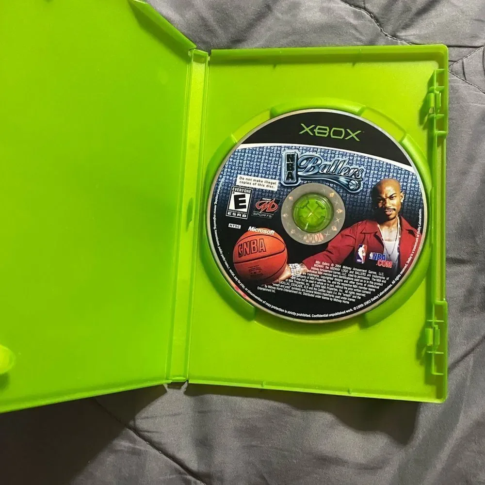 XBOX NBA Ballers Assassins Video Game •Excellent used condition